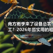 南方雨季来了设备总罢工?2026年最实用的租赁设备调整指南(图2) 南方雨季来了设备总罢工?2026年最实用的租赁设备调整指南(图2)