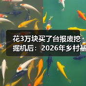 花3万块买了台报废挖掘机后:2026年乡村基建设备租赁行情实录(图3) 花3万块买了台报废挖掘机后:2026年乡村基建设备租赁行情实录(图3)
