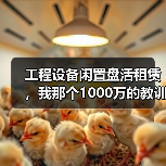 工程设备闲置盘活租赁,我那个1000万的教训(图4) 工程设备闲置盘活租赁,我那个1000万的教训(图4)