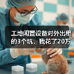 工地闲置设备对外出租的3个坑,我花了20万才看懂(图3) 工地闲置设备对外出租的3个坑,我花了20万才看懂(图3)