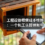 工程设备租赁成本核算:一个包工头算错账亏了18万的血泪教训(图4) 工程设备租赁成本核算:一个包工头算错账亏了18万的血泪教训(图4)
