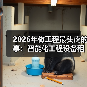 2026年做工程最头疼的事:智能化工程设备租赁怎么避坑?(图4) 2026年做工程最头疼的事:智能化工程设备租赁怎么避坑?(图4)