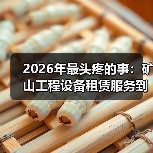 2026年最头疼的事:矿山工程设备租赁服务到底怎么选不踩坑(图3) 2026年最头疼的事:矿山工程设备租赁服务到底怎么选不踩坑(图3)