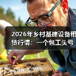 2026年乡村基建设备租赁行情：一个包工头亏了8万后的醒悟(图4)