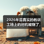 2026年最真实的教训:工地上的挖机被烧了,我才懂工程租赁设备保险保障(图1) 2026年最真实的教训:工地上的挖机被烧了,我才懂工程租赁设备保险保障(图1)