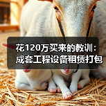 花120万买来的教训:成套工程设备租赁打包千万别只看价格(图4) 花120万买来的教训:成套工程设备租赁打包千万别只看价格(图3)