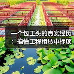 一个包工头的真实经历：搞懂工程租赁中标项目资讯，少亏了80万(图4)