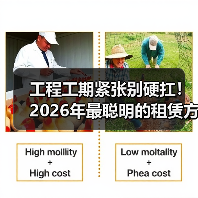 工程工期紧张别硬扛！2026年最聪明的租赁方案看这里 - 天诚一站式工程设备租赁
