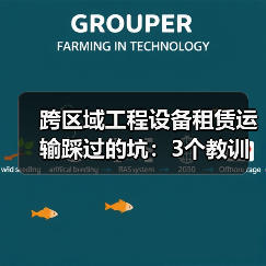 跨区域工程设备租赁运输踩过的坑：3个教训让我多花了40万(图3)