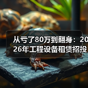 从亏了80万到翻身:2026年工程设备租赁招投标动态必须看懂(图3) 从亏了80万到翻身:2026年工程设备租赁招投标动态必须看懂(图3)