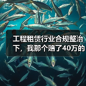 工程租赁行业合规整治下,我那个赔了40万的兄弟(图2) 工程租赁行业合规整治下,我那个赔了40万的兄弟(图2)
