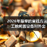 2026年最笨的省钱方法：工地闲置设备对外出租，我亏了40万才想通(图2)