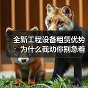 全新工程设备租赁优势：为什么我劝你别急着掏钱买设备(图2)