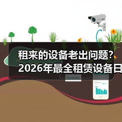 租来的设备老出问题?2026年最全租赁设备日常检修保养指南(图2) 租来的设备老出问题?2026年最全租赁设备日常检修保养指南(图2)