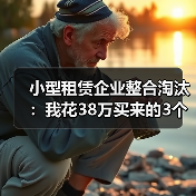 小型租赁企业整合淘汰:我花38万买来的3个教训(图3) 小型租赁企业整合淘汰:我花38万买来的3个教训(图3)