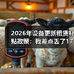 2026年设备更新租赁补贴政策:我差点丢了17万才搞懂的3个细节(图3) 2026年设备更新租赁补贴政策:我差点丢了17万才搞懂的3个细节(图3)