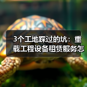 3个工地踩过的坑:重载工程设备租赁服务怎么选才不亏(图3) 3个工地踩过的坑:重载工程设备租赁服务怎么选才不亏(图3)
