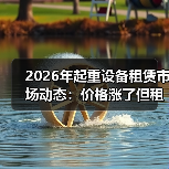 2026年起重设备租赁市场动态：价格涨了但租不到车？(图3)