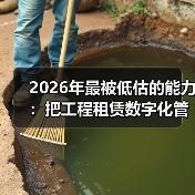 2026年最被低估的能力：把工程租赁数字化管理平台用出幸福感(图1)