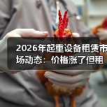 2026年起重设备租赁市场动态：价格涨了但租不到车？(图2)