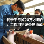 我亲手亏掉20万才明白：工程租赁设备燃油