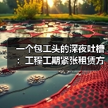 一个包工头的深夜吐槽：工程工期紧张租赁方案到底怎么选不踩坑？(图3)