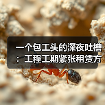 一个包工头的深夜吐槽：工程工期紧张租赁方案到底怎么选不踩坑？(图2)