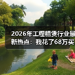 2026年工程租赁行业最新热点:我花了68万买来的三个教训(图4) 2026年工程租赁行业最新热点:我花了68万买来的三个教训(图4)