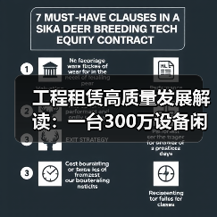工程租赁高质量发展解读:一台300万设备闲置半年的教训(图3) 工程租赁高质量发展解读:一台300万设备闲置半年的教训(图3)