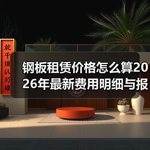 钢板租赁价格怎么算2026年最新费用明细