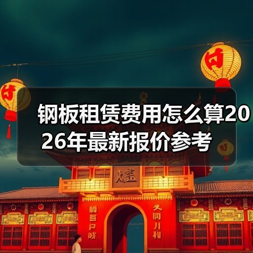钢板租赁费用怎么算2026年最新报价参考 - 玄熵一站式工程设备租赁
