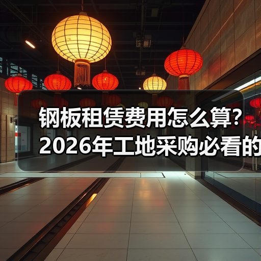 钢板租赁费用怎么算？2026年工地采购必看的报价构成与砍价思 - 玄熵一站式工程设备租赁