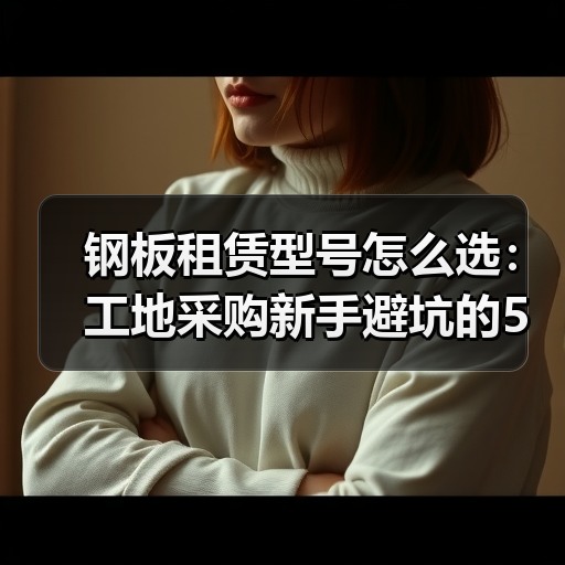 钢板租赁型号怎么选：工地采购新手避坑的5个判断标准 - 玄熵一站式工程设备租赁
