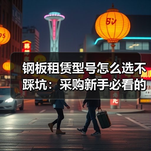钢板租赁型号怎么选不踩坑：采购新手必看的选型判断标准 - 玄熵一站式工程设备租赁