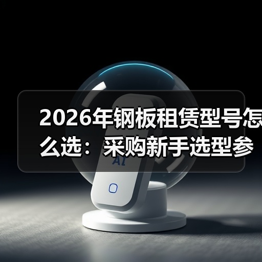 2026年钢板租赁型号怎么选：采购新手选型参数与避坑清单 - 玄熵一站式工程设备租赁